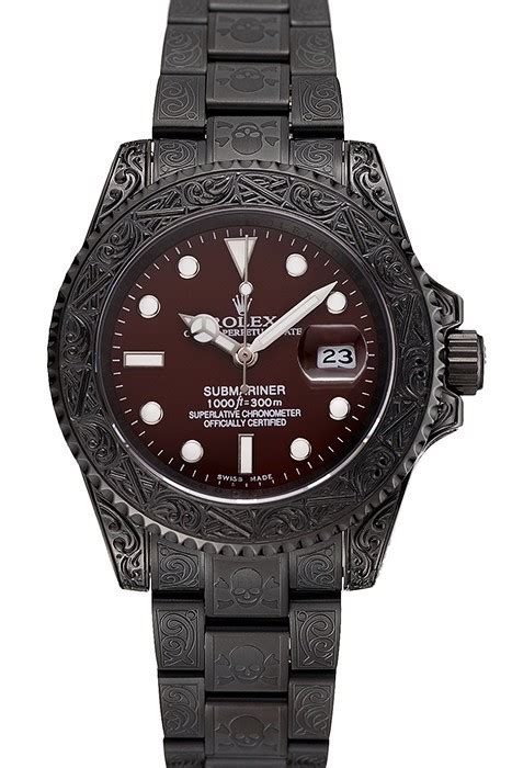 rolex submariner skull limited edition